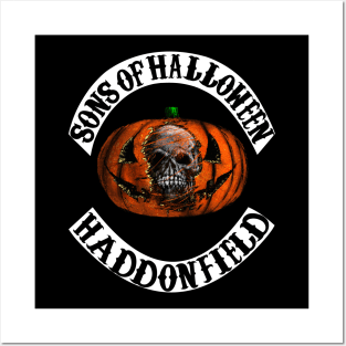 Sons Halloween Skull Posters and Art